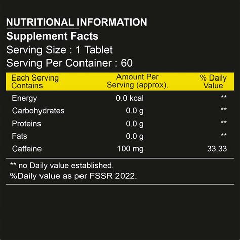 Buy HEALTHVIT FITNESS CAFFEINE 100 MG (ENERGY FOCUS & ENDURANCE) - 60 ...