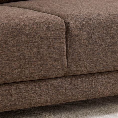 Buy Berry Fabric 3-Seater Sofa - Brown from Home Centre at just INR 16999.0
