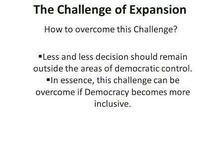Explain any three measures to overcome the challenge of expansion ...