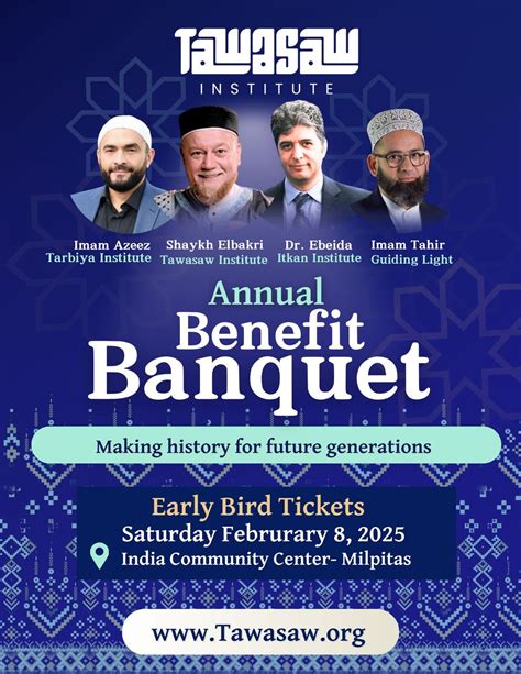 Annual Benefit Banquet 2025 - Join making history for future ...