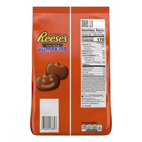 Reese's Peanut Butter Pumpkins - Bulk Pack of 60 - Kosovo | Ubuy