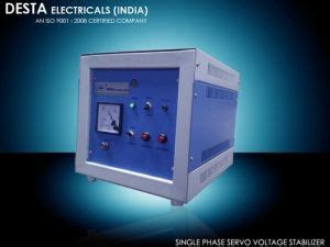 1 KVA Single Phase Servo Voltage Stabilizer Manufacturer, Supplier from ...