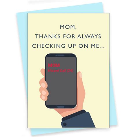 Rack Jack mother's day funny greeting card - checking up on me : Amazon ...