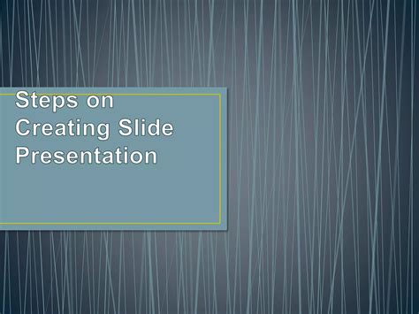 Image result for Creating a Slideshow Presentation