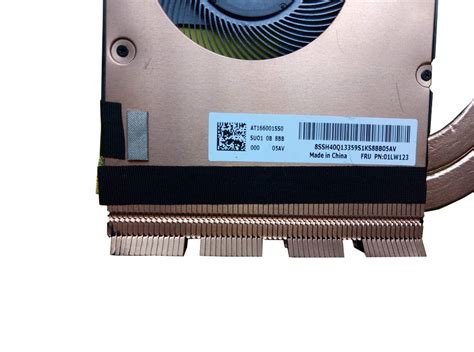 SYW·pcparts Cooling Fan with Heatsink for Lenovo Thinkpad E580 & India ...
