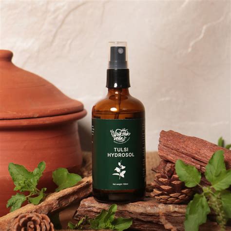 Tulsi Hydrosol for Skin & Hair I Tulsi Water I Holy Basil Water