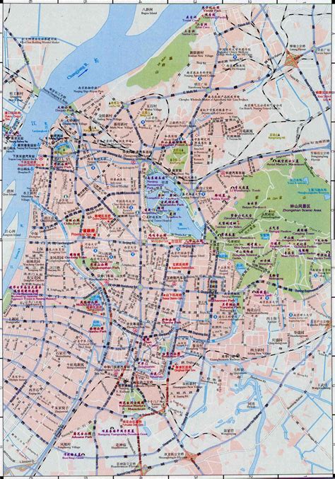 Nanjing China Map - Maps of Nanjing