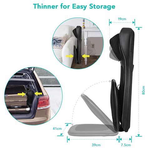 Masažna navlaka za leđa i vrat Naipo MGBK-C2030 | Volim svoj dom