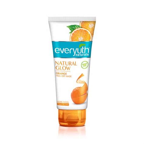 Buy EVERYUTH NATURALS ORANGE PEEL-OFF MASK WITH NANO MULTI VIT-A 100GM ...