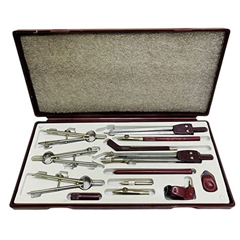 Engineering Drawing Instrument Box Set Of 13 Parts – GonaKart India