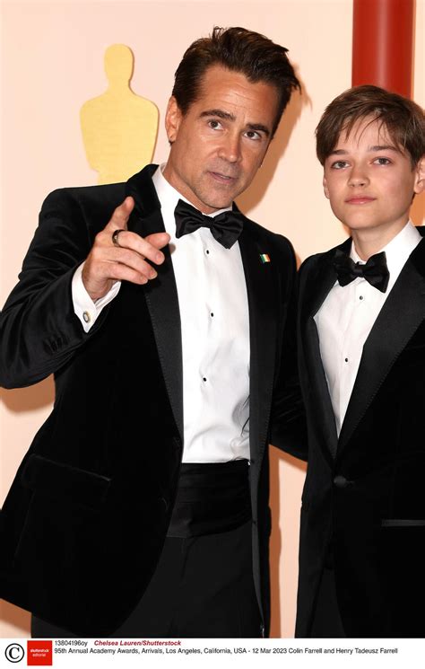 Oscary 2023: Colin Farrell zabrał na ceremonię syna Alicji Bachledy ...