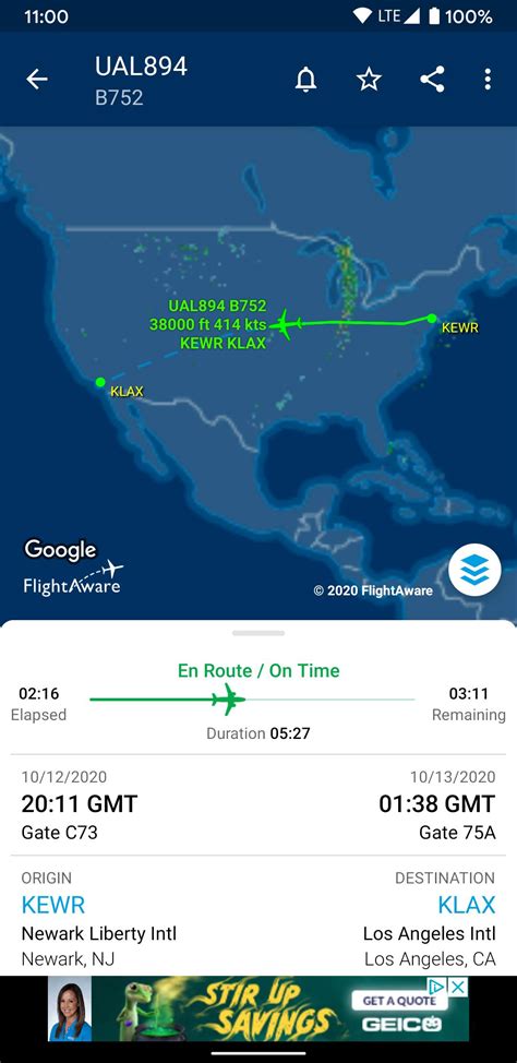 FlightAware for Windows 10