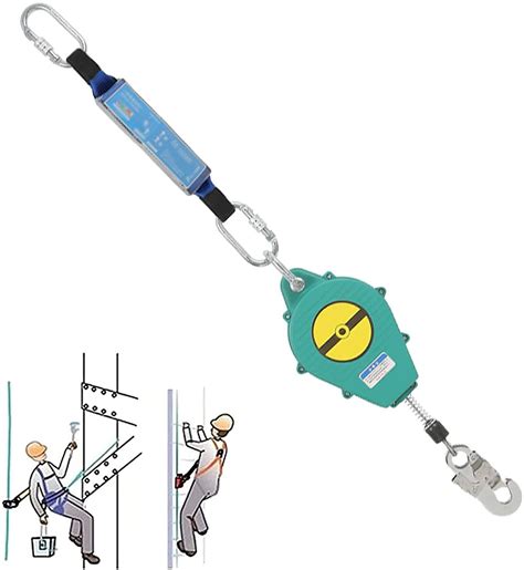 Buy WuliFANXFall Protection Self Retracting Lifeline,High-Altitude Fall ...