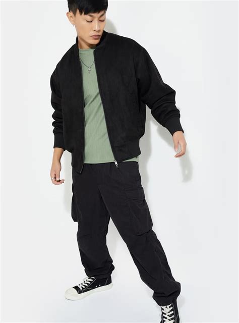 Buy URB_N Men Solid Bomber Jacket Online at just Rs. 2799.0 ...
