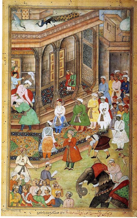 Mughal. | Mughal miniature paintings, Mughal paintings, Persian art ...
