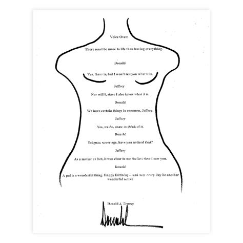 Exclusive | A Visual Breakdown of the Trump Birthday Letter to Epstein ...