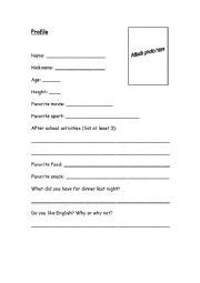 Image result for Student Profile Tutorial