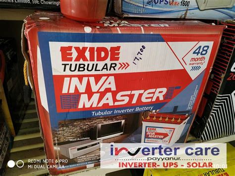 Exide Im10000 150 Ah Battery (INVA MASTER IM10000)