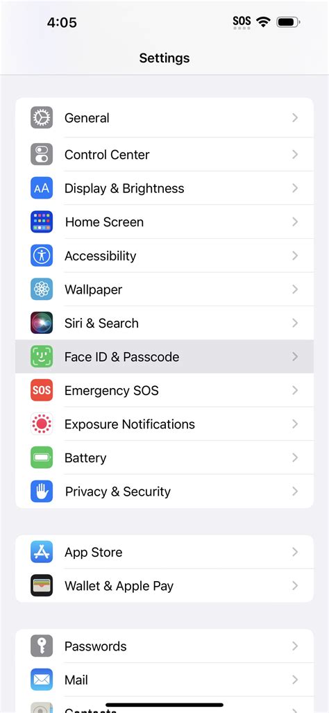 Image result for IPhone Passcode Settings