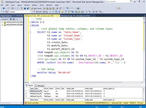 Image result for SQL Temp Table