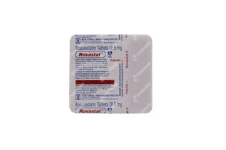 Rovastat 5 Tablet 15: Uses, Side Effects, Price & Substitutes