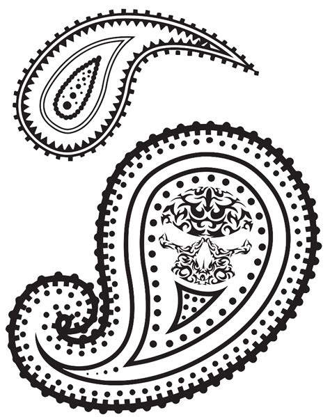 Image result for Paisley Pattern Single