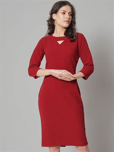 Flattering Dresses for Apple Body Shape - Free Shipping