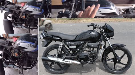 Image result for Red Colour Splendor Modified