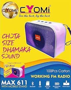 MAXX 661 C-YOMI BLUETOOTH SPEAKERS : Amazon.in: Electronics