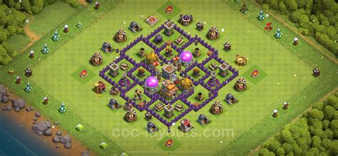 Farming Base TH7 Max Levels with Link, Anti 3 Stars - Town Hall Level 7 ...
