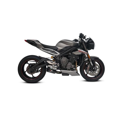 Austin Racing DE-CAT Slip-On Exhaust for Triumph Street Triple RS ...