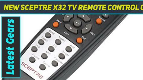 Sceptre Remote Control Code List 的图像结果
