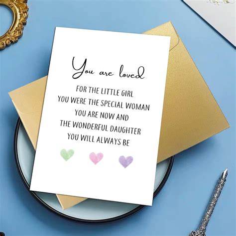 Oamiolek Daughter Birthday Card for Her, Happy Birthday Card India | Ubuy