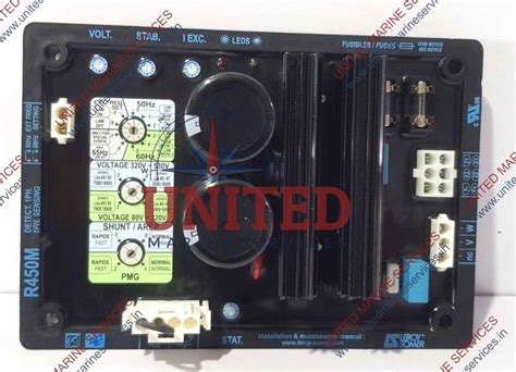 LEROY SOMER VOLTAGE REGULATOR R450M | United Marine Services