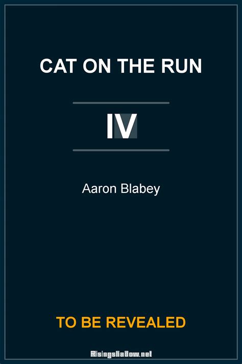 Cat on the Run Book 4 by Aaron Blabey