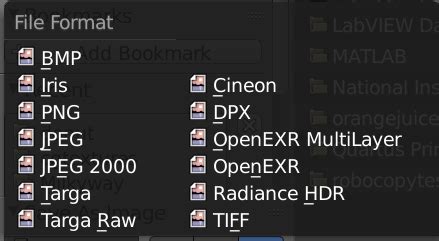 OpenEXR 的图像结果