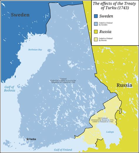 The Kingdom of Finland timeline - What if Finland became independent in 1743? : r/imaginarymaps