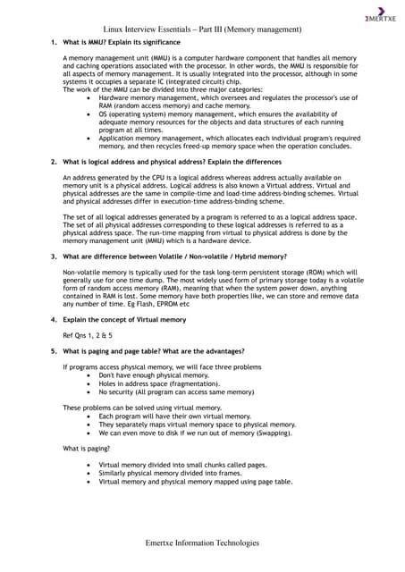 Image result for Linux Internals Interview Questions