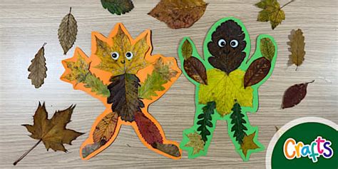 Leaf Man Craft Instructions - Autumn Art Activity KS1