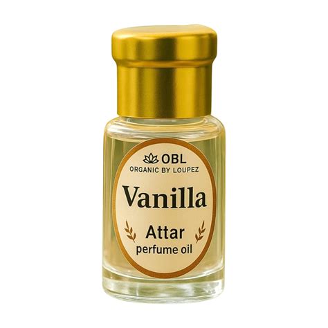 OBL Vanilla Attar Perfume Oil 6ml | Organic Alcohol-Free Fragrance for ...