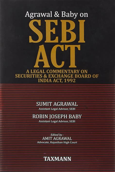 Buy Agrawal and Baby on SEBI Act Book Online at Low Prices in India ...