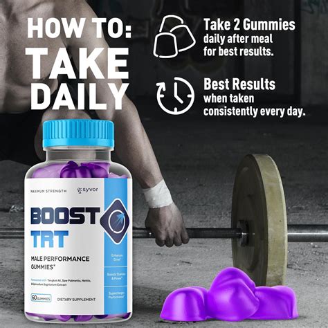 Best Male Supplement - Boost TRT Gummies for Men Review