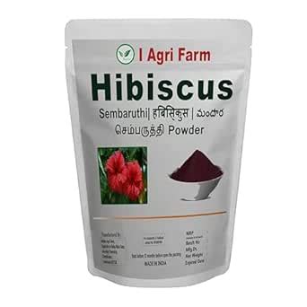 Iagrifarm Hibiscus Flower Powder - 950 gram - Sembaruthi Powder ...