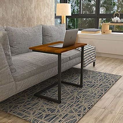 EZ Desk C Shape Sofa Table - Black: Amazon.in: Home & Kitchen