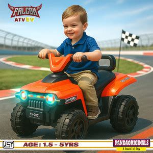 Pandaoriginals Falcon Atv Ev Battery Operated Musical Toy - Falcon Atv ...