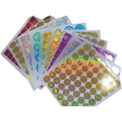 Adhesive Hologram - Hologram Sticker Certification Purposes ...
