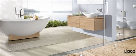 Linear Shower Drain System, Tile Insert Shower Channel Drain, Stainless ...