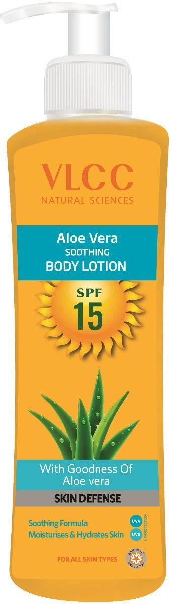 VLCC Aloevera Soothing SPF 15 Body Lotion, 350 ml Price, Uses, Side ...