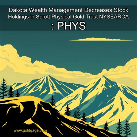 Dakota Wealth Management Decreases Stock Holdings in Sprott Physical ...