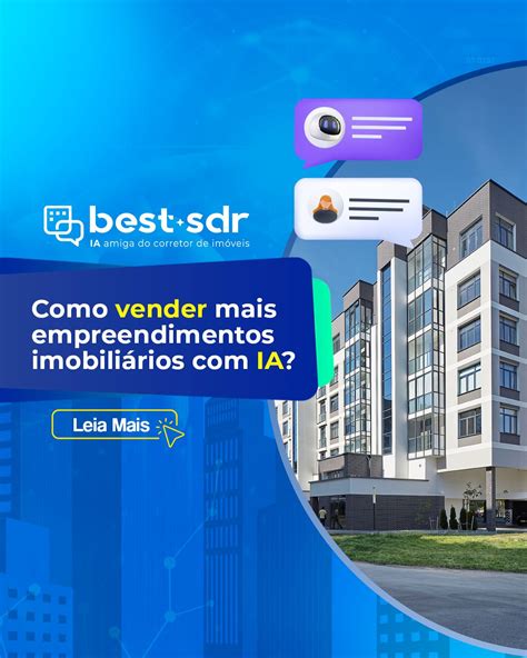 Link na Bio >> Você sabia que a IA pode ajudar os corretores imobiliários a venderem mais ...